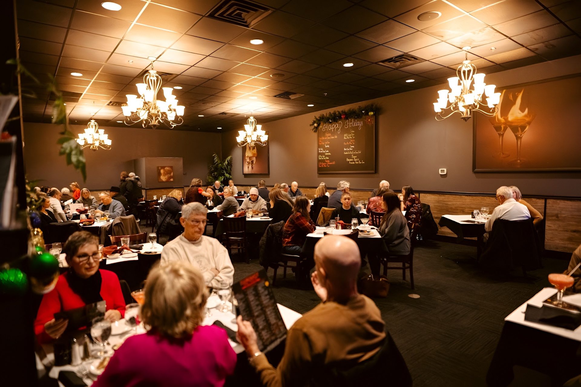 Two restaurants, one bold table