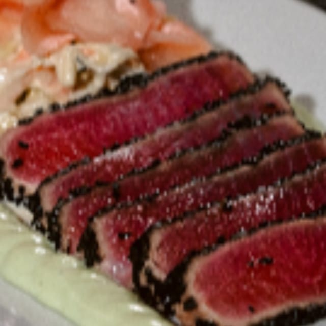 Ahi Tuna Appetizer.